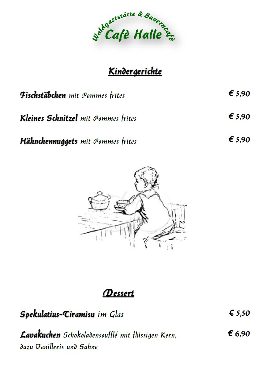 Speisekarte Cafe Halle November 25 Seite 3